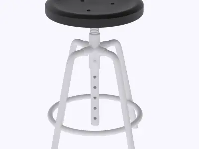 Dollhouse miniature Bar stool style 1  3D print model
