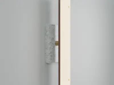 Counterweight Rectangle Sconce by Fort Standard Wall Lamp Free low-poly 3D model