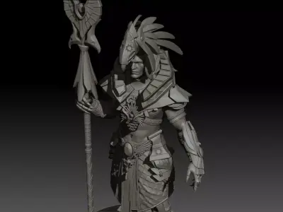Gor High Poly for 3d Print 3D print model