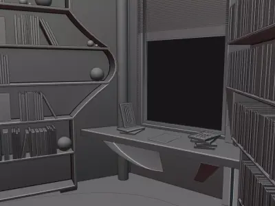 House Studio 3D model