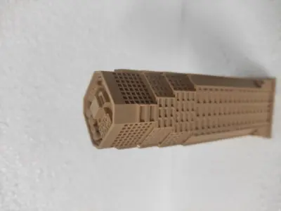 Continental Center  3D print model