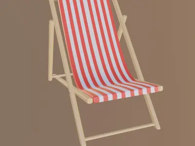 Beach Chair 3D model