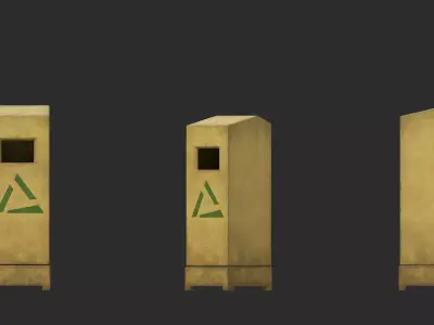 trash can 3D model 17