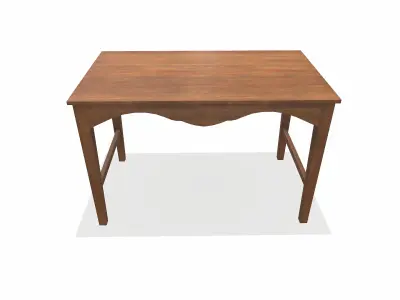  Simple Old wooden Table Low-poly PBR 