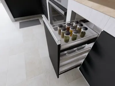 MINIMALIS KITCHEN 3D model