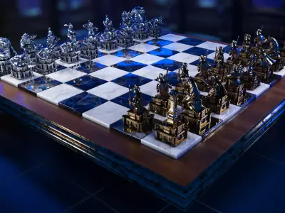 Zelda Chess Set 3D print model