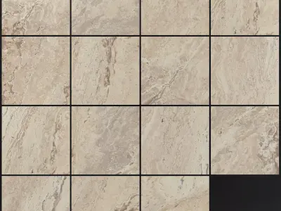 Yurtbay Seramik Antico Sand 300x300 Set 2 3D model