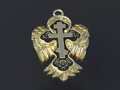 Orthodox cross cnc model or  3D print model purchase