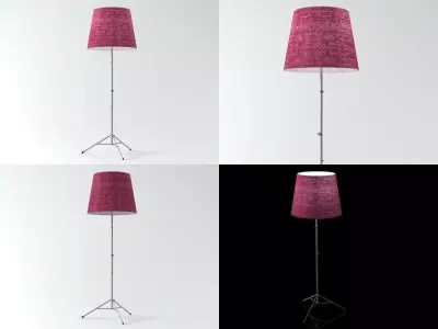 Gilda floor lamp 3D model