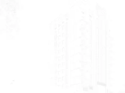 building with balconies and windows 3D model purchase