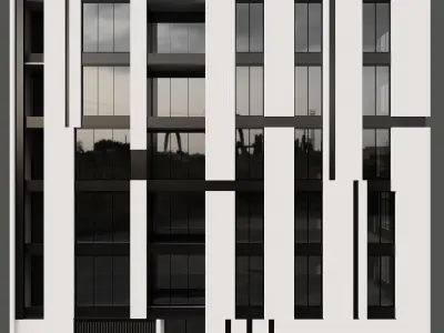 RESIDENTIAL BUILDING NO81 A 3D model