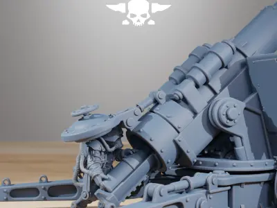 GrimGuard Heavy Artillery  3D print model