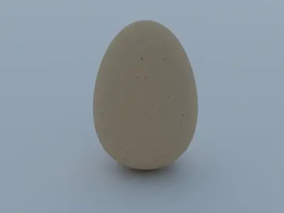 Egg Food 3D model