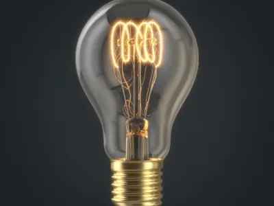 Light bulb 03 3D model