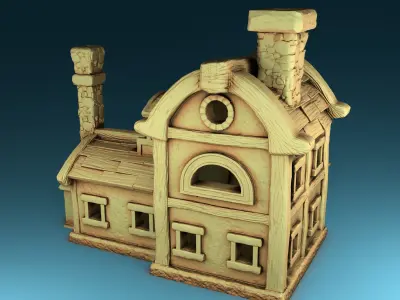 House of Scientists 3D print model