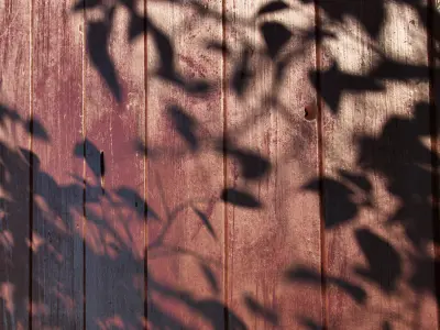 Scanned Seamless  Painted Wood Planks 2x2m PBR Textures Texture
