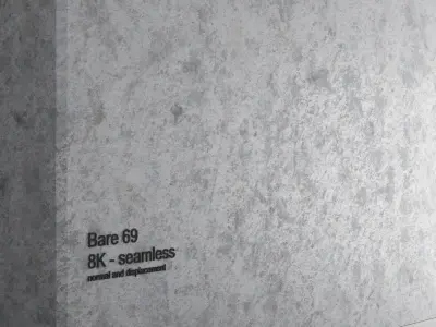 Concrete vol03 Bare 8K Seamless PBR Materials Texture