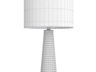 Heathfield Co Piera Table Lamp Low-poly 3D model