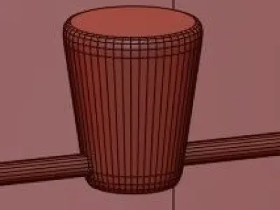 Norman Floor Lamp Arteriors 3D model