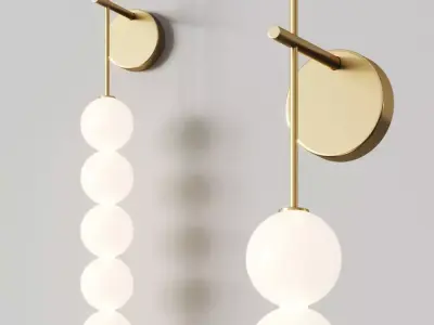 Terzani Abacus Wall Lamp 3D model