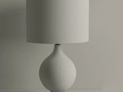 Tassel Table Lamp 3D model