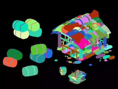 Western Suburbs - Horse Shed 21 3D model