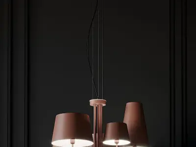 Tria Hanging lamp by Almerich 3D model