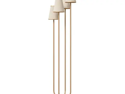Alice Lane floor lamp Montreuil 3D model