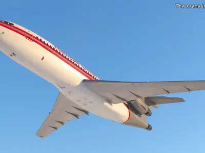  Kalitta Charters Boeing 727 Rigged 