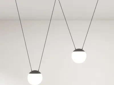 Modern Pendant Lamp - Mine Space 3D model