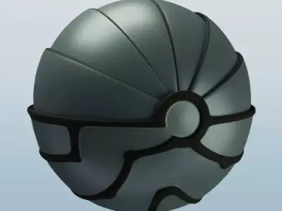 Pod of Omnitrix from Ben 10 Low-poly 3D model