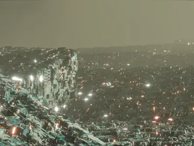 Sci Fi Terrain 1a 3D model