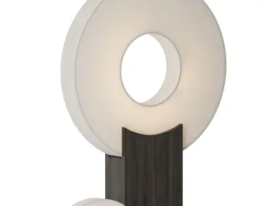 Comet floor lamp 3D model