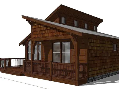 Creative Design-Holiday Cabin-071 3D model