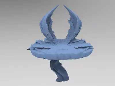 Sci fi mushroom Sculpture 6  3D model