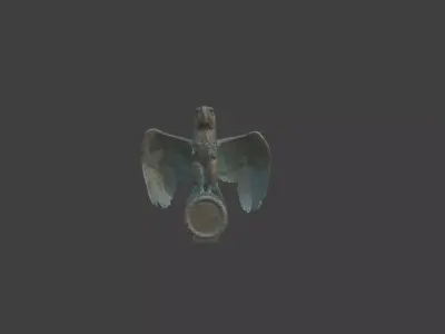 Germania adler eagle Berliener type 3D model