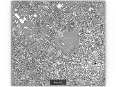 Cityscape Berlin Rome Tbilisi Astana Milan Batumi Kyiv and other 3D Model Pack