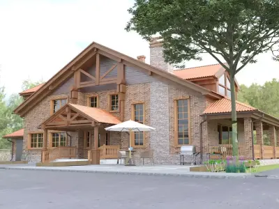 House castle 3D model purchase