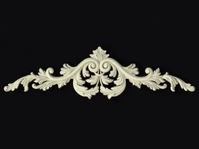 dekor ornament 3D model 187