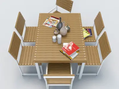 Outdoor Furniture-2 3D model