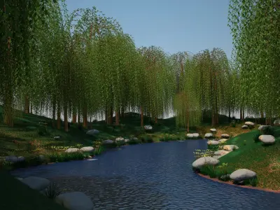 Landscape Model 03 3D model