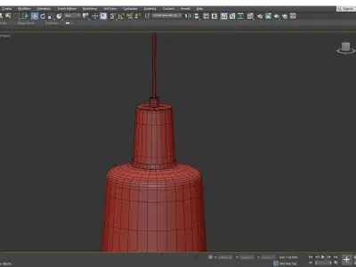 Samson LED Mini Pendant Light Low-poly 3D model