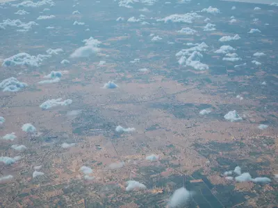 Faisalabad Pakistan City Landscape 3D Model 3D model