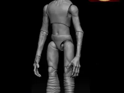 Ithorian  Action Figure - Star Wars Action Figure - custom 3D print model