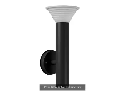 379 Piatto Lightstar Collection of LED street lamps 3D Model Pack