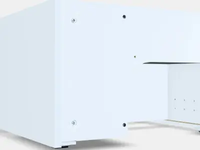 METOD Wall cb frm f b-in extractor hood Low-poly 3D model