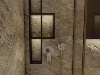 Complete Shower Kit 3D model