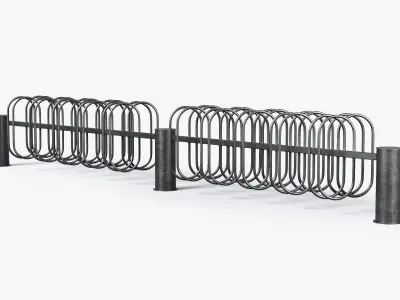 Bicycle Parking 3D model