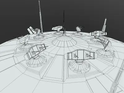 Earth Orbital 2 Remastered 3D model