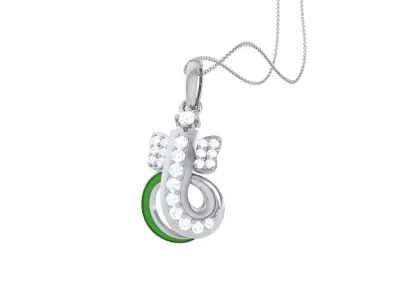 Spiritual Ganesha Pendant 3D print model